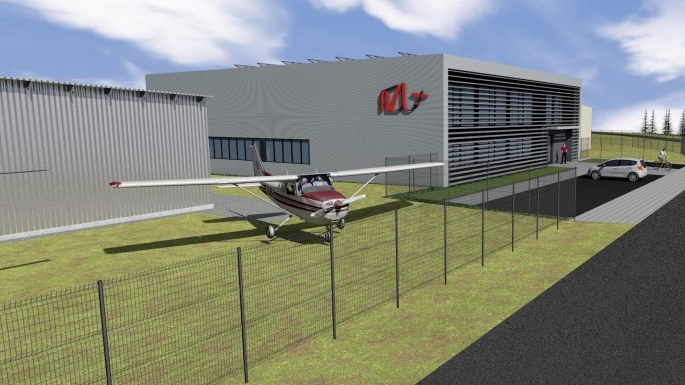 Our next project? Aviation Mechanics Training Center!